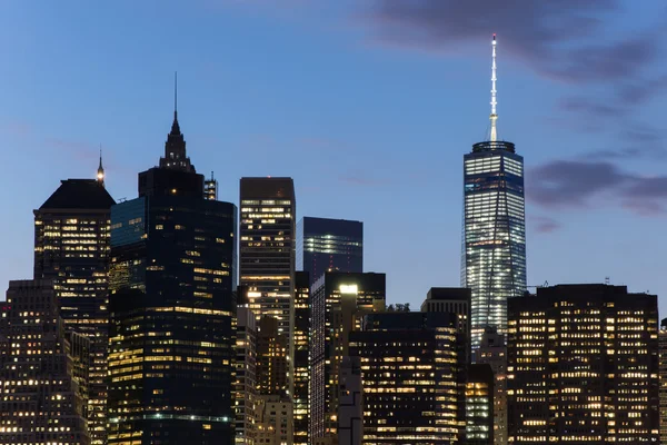 Nueva York de noche Fotos De Stock