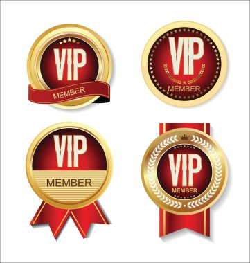 VIP üye rozet koleksiyonu