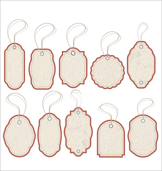 Style vintage vente tags design — Image vectorielle