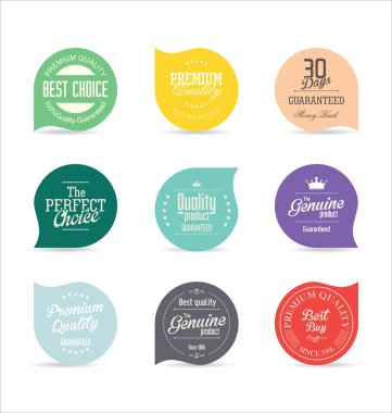 Modern rozetleri koleksiyonu