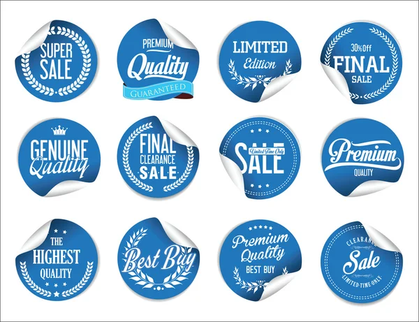 Modern badges and labels collection — Stock Vector