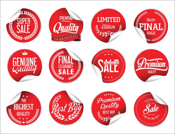 Modern badges and labels collection — Stock Vector