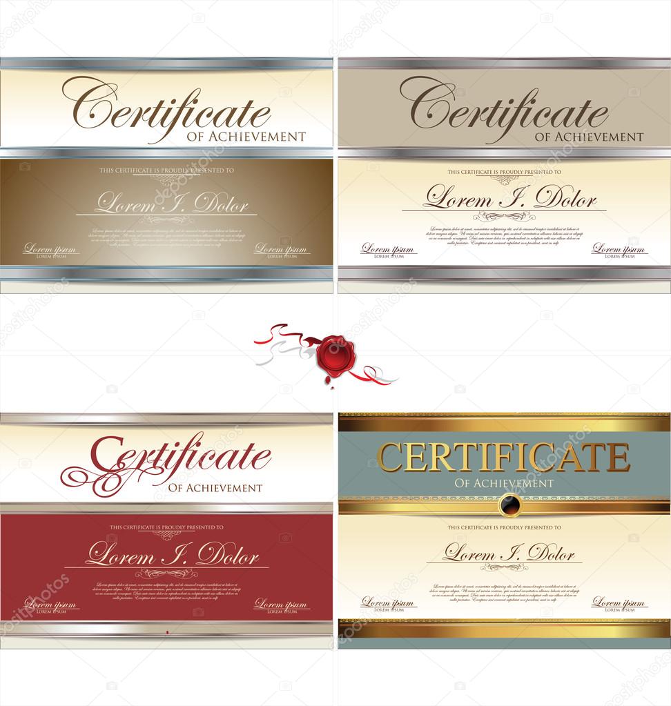 Certificate template