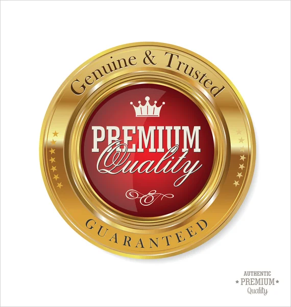 Premium-Gütesiegel — Stockvektor