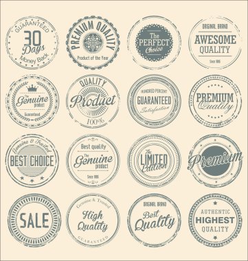 Vintage dairesel Pul Seti