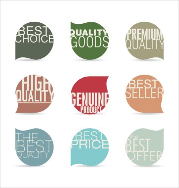 Modern rozetleri koleksiyonu