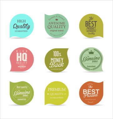 Modern rozetleri koleksiyonu