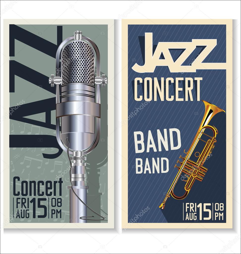 Jazz music festival, poster