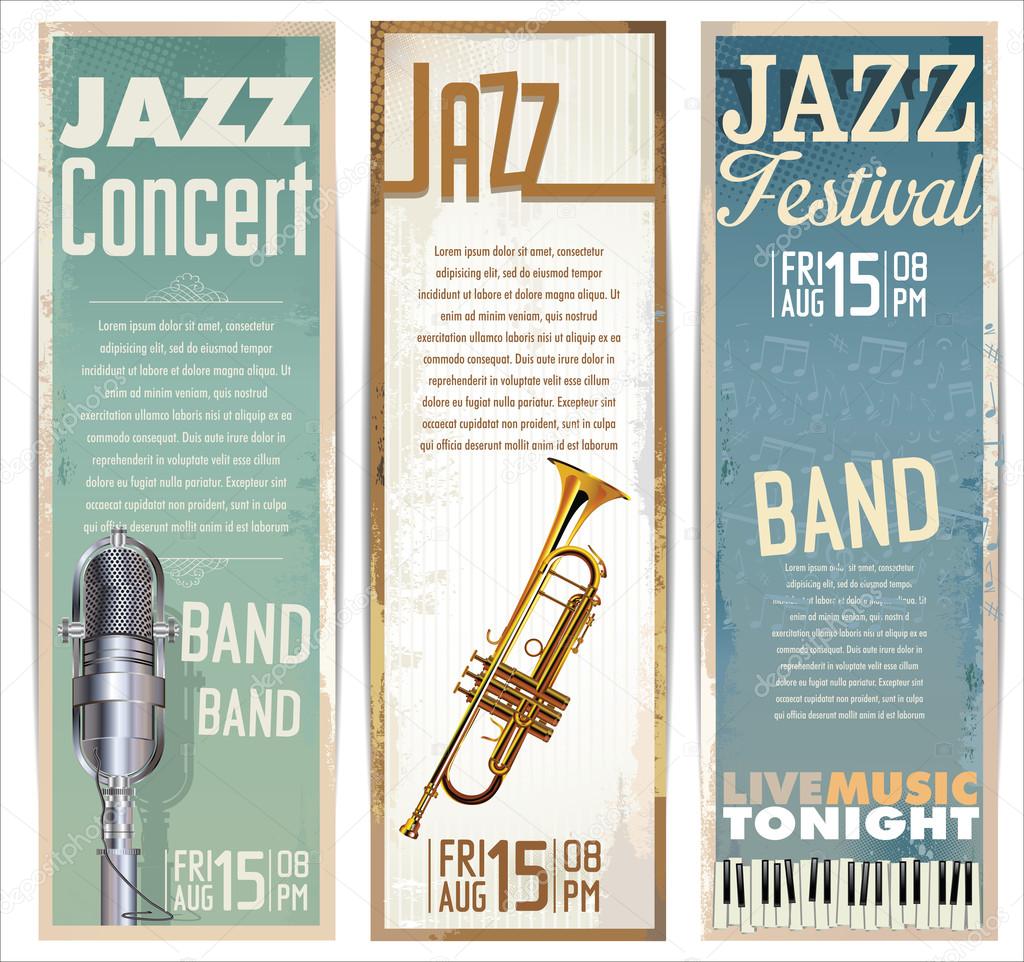 Jazz music festival, poster