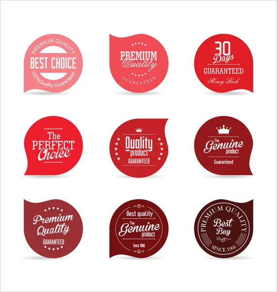 Moderne badges collectie — Stockvector