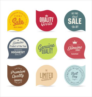 Modern rozetleri koleksiyonu