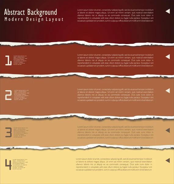 Vector de papel roto — Archivo Imágenes Vectoriales