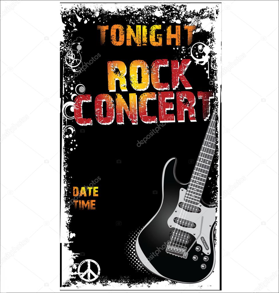 Music concert poster