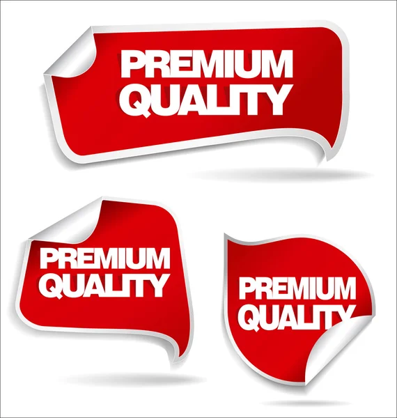 Adesivo qualità Premium — Vettoriale Stock