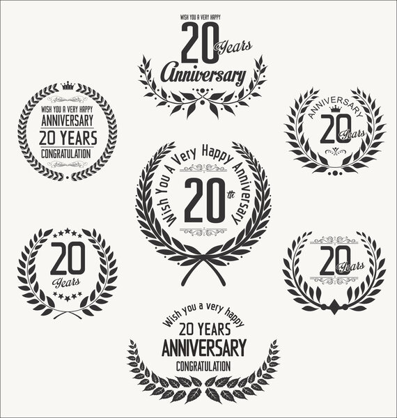 Юбилейные лейблы лаврового венка
