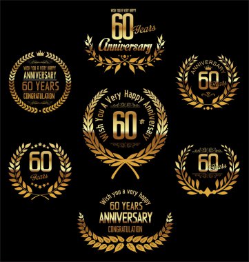 Yıldönümü defne çelengi 60 yıl