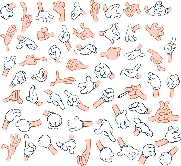 Cartoon Hands Pack 1