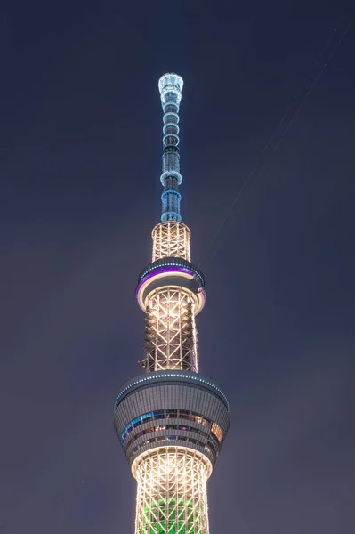 Токио Ноября Закрыть Tokyo Skytree Токио Япония 2016 Небесное Дерево — стоковое фото