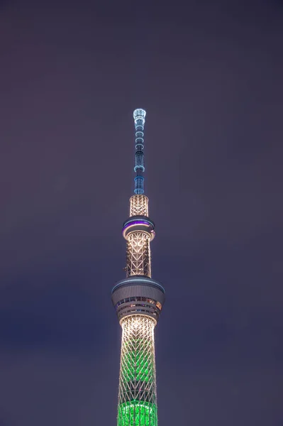 Tokyo November Närbild Tokyo Skytree Tokyo Japan 2016 Skytree Den — Stockfoto