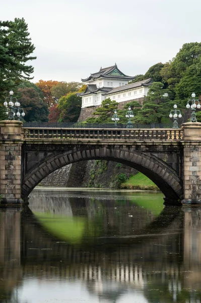Palazzo Imperiale Tokyo Giappone Palazzo Imperiale Dove Oggi Vive Imperatore — Foto Stock