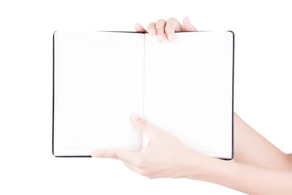 günlük siyah deri kavrama el ile.