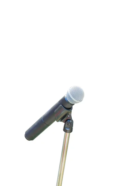 Eski mikrofon izole görüntü.