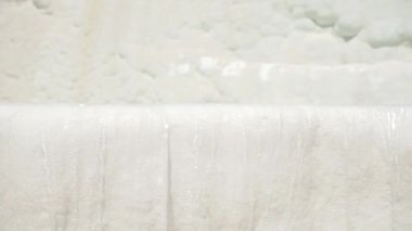 Pamukkale Türkiye doğal şelaleleri