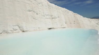 Pamukkale Türkiye doğal şelaleleri