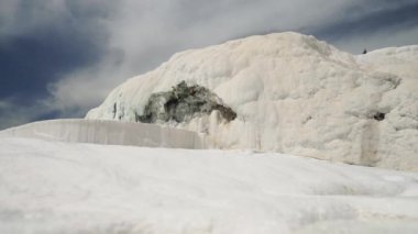 Pamukkale Türkiye doğal şelaleleri
