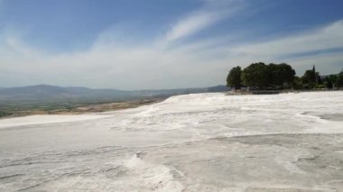 Pamukkale Türkiye doğal şelaleleri