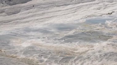 Pamukkale Türkiye doğal şelaleleri