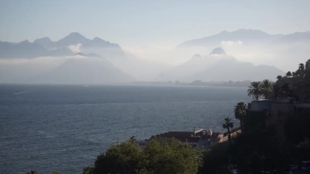 Antalya Törökország Természet Kilátás Városra — Stock videók