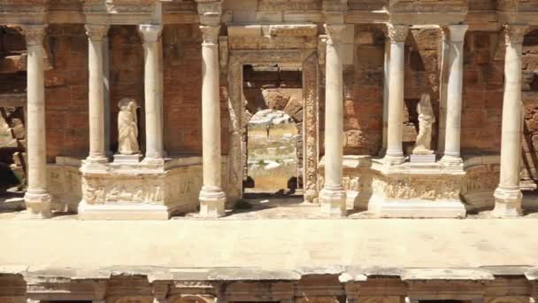 Hierapolis Óváros Pamukkale Ban Törökország — Stock videók