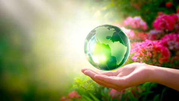 Tag Der Erde Oder Weltumwelttag Rettet Unseren Planeten Restauriert Und — Stockfoto