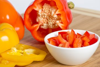 rijpe paprika 