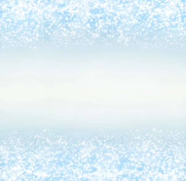 神话般的圣诞节雪背景 — 图库照片