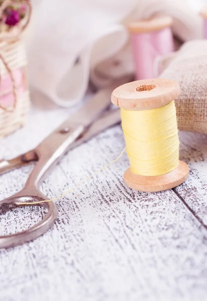Nástroje pro šití a řemesel — Stock fotografie