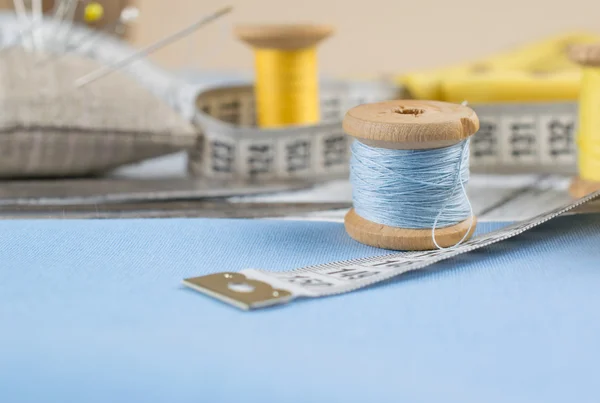 Still life photo with tools for handmade. — Stock Photo, Image