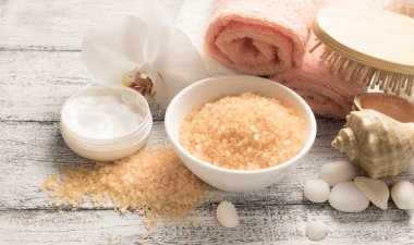 Deniz tuzu salonuyla Spa