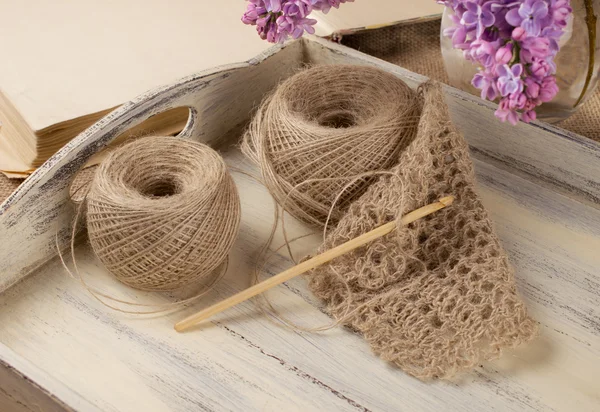 iplik kroşe ve örme Ajur peçeteler için