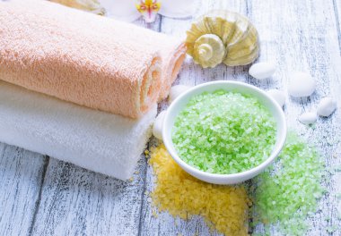 Deniz tuzu salonuyla Spa