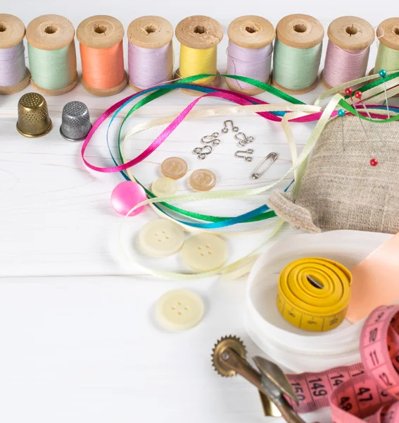 Set for sewing and needlework — Stock Photo, Image