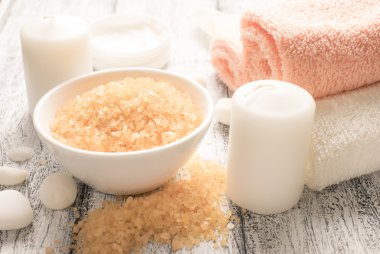 Deniz tuzu salonuyla Spa