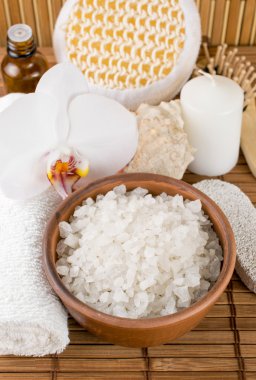 Deniz tuzu salonuyla Spa