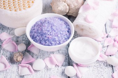 Deniz tuzu salonuyla Spa