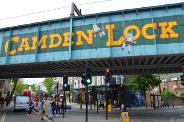 Camden Lock Sign clipart