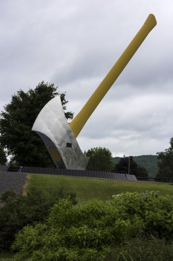 Dünya'nın en büyük balta Nackawic, Kanada