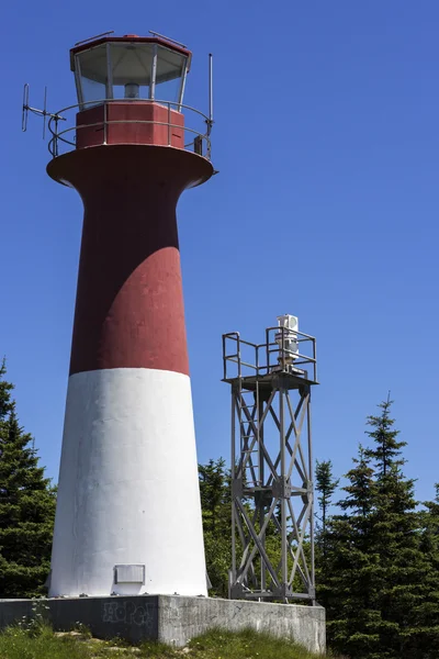 Faro di Cape Spencer nel Nuovo Brunswick in Canada — Foto Stock