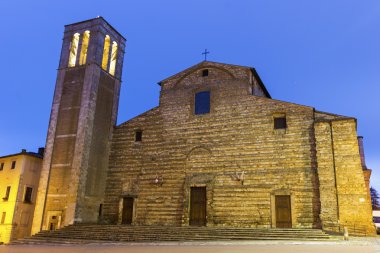 Montepulciano - Rönesans hill town Toskana, İtalya