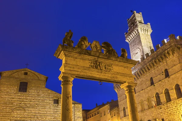 Montepulciano - ville de colline Renaissance en Toscane, Italie — Photo